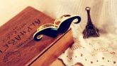 Anel de Bigode Preto e Dourado (ajustável)